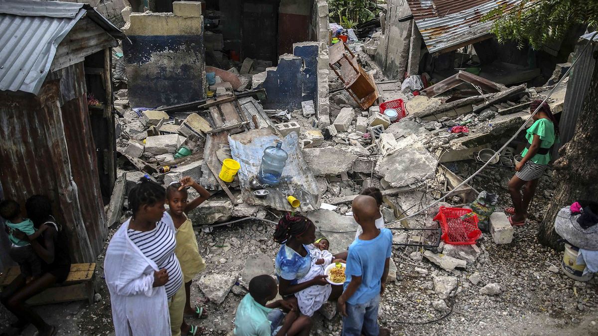Haití enfrenta a una grave crisis humanitaria.