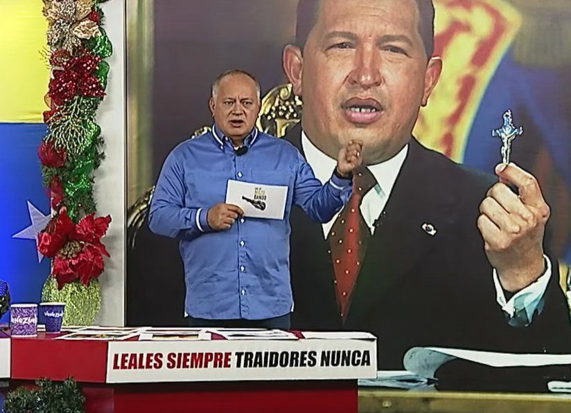 Diosdado Cabello respondió a Lacalle tras sus dichos sobre el gobierno de Venezuela.