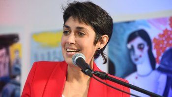 La candidata a la intendencia de Montevideo, Verónica Piñeiro.