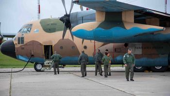 Uno de los Hércules se encuentra apoyando en las labores de emergencia en el sur de Brasil.