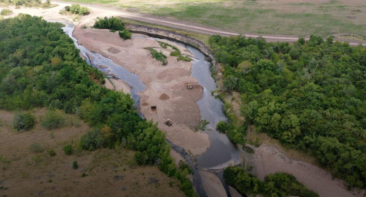 Ministerio de Ambiente hizo lugar a la denuncia de Orsi y sancionará a empresas que desviaron afluente del río Santa Lucía.