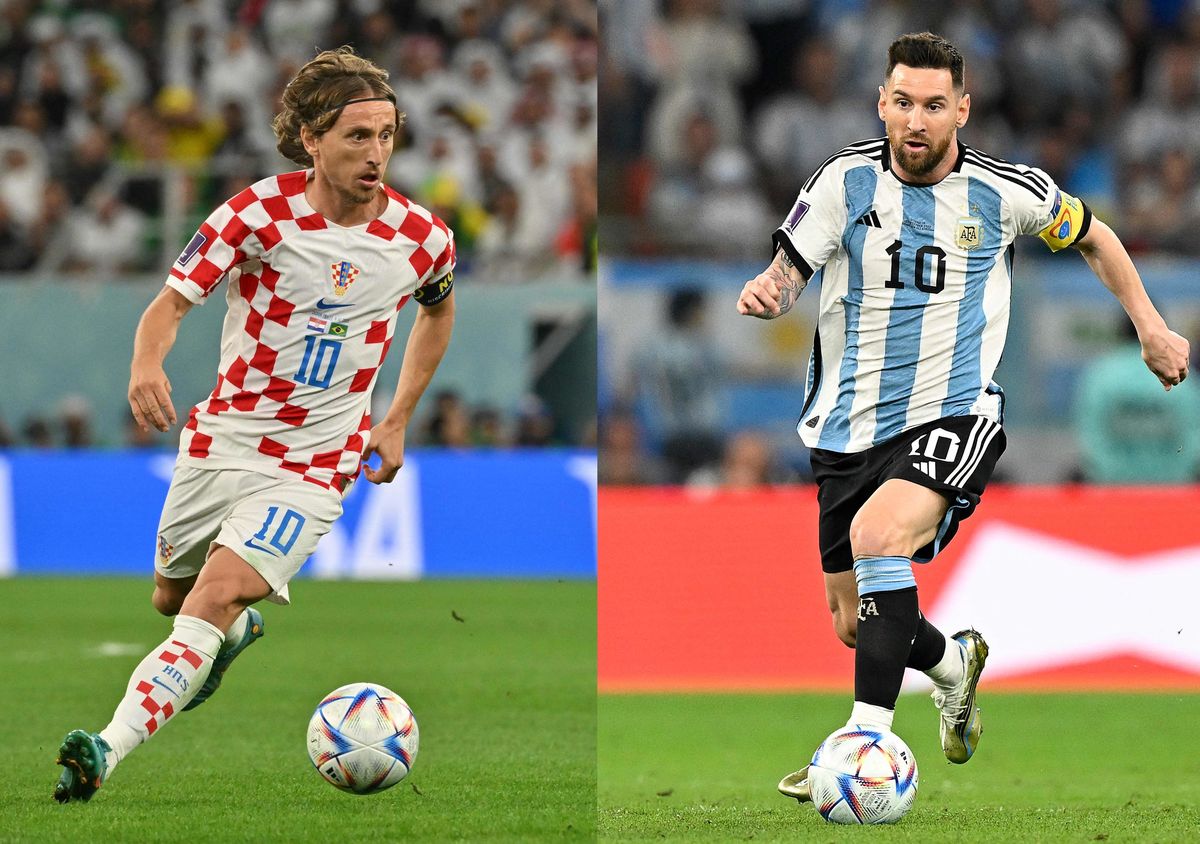 Lionel Messi (Argentina) y Luka Modric (Croacia) buscaran llegar este martes a una nueva final de la Copa del Mundo.