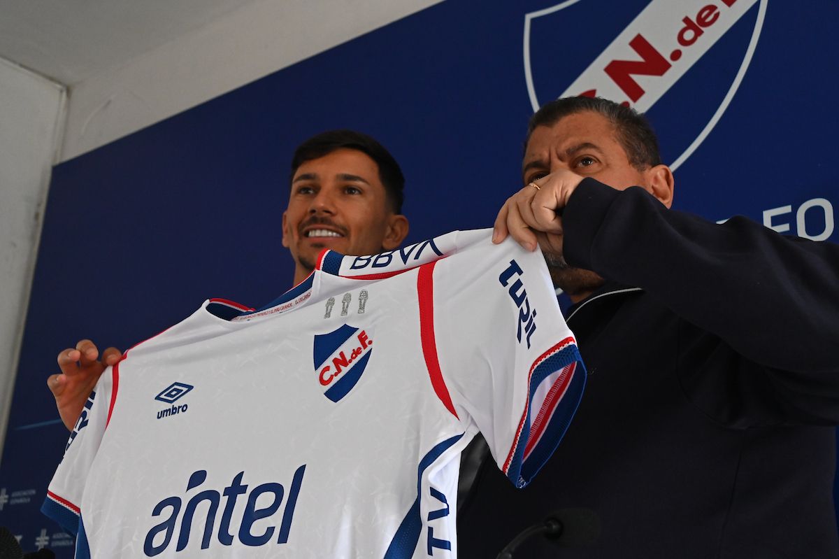 Maxi Silvera en la presentación