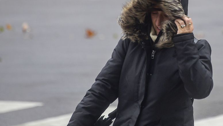 Inumet emitió alerta naranja por rachas de viento de entre 80 y 100 km/h