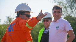 altText(Intendente Lima anunció comienzo de obras en Arapey)}