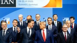 Rutte y Trump muy compinches en la última cumbre de la OTAN.