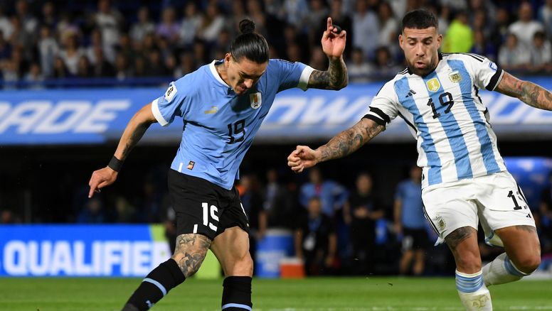 Las probables alineaciones de Uruguay y Argentina