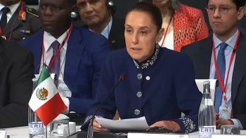 Ejemplar: así fue el emotivo discurso de Claudia Sheinbaum en defensa de la democracia