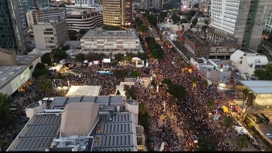 Protestas en Israel.