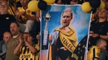 La gente de Peñarola en modo Libertadores.