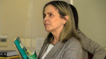 La fiscal Gabriela Fossati no pidió reserva de lo conversado al periodista Peláez.