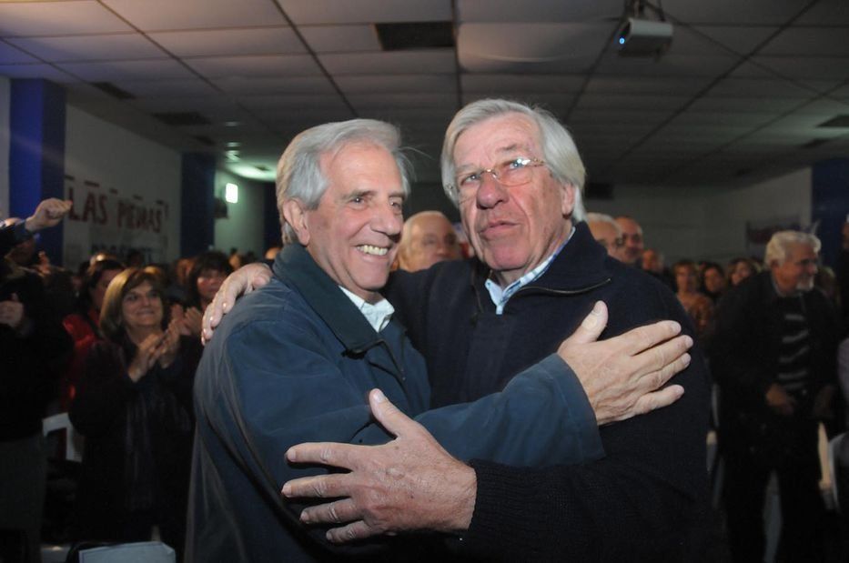 Tabaré Vázquez y Danilo Astori.