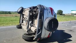 altText(Ruta 1: hombre de 48 años falleció tras volcar su vehículo)}