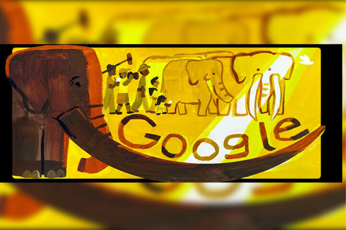 ¿Por qué el elefante Ahmed es el doodle en el buscador de Google?