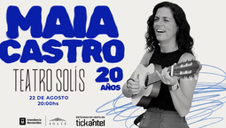 altText(En El Teatro Solís. Una voz que hizo del tiempo su territorio: Maia Castro)}