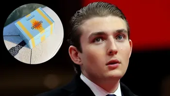 Con el mate no te metas: el hijo de Donald Trump descubre la yerba... en lata y con gusto a ananá-coco