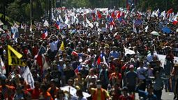 altText(Chile vive el segundo día de huelga general ante medidas de Gobierno)}