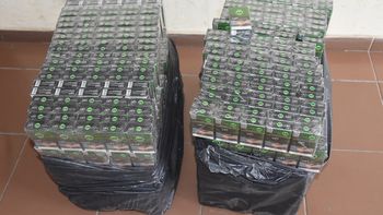 Descubren en Artigas una maniobra de contrabando de 15.500 cajas de cigarrillos paraguayos