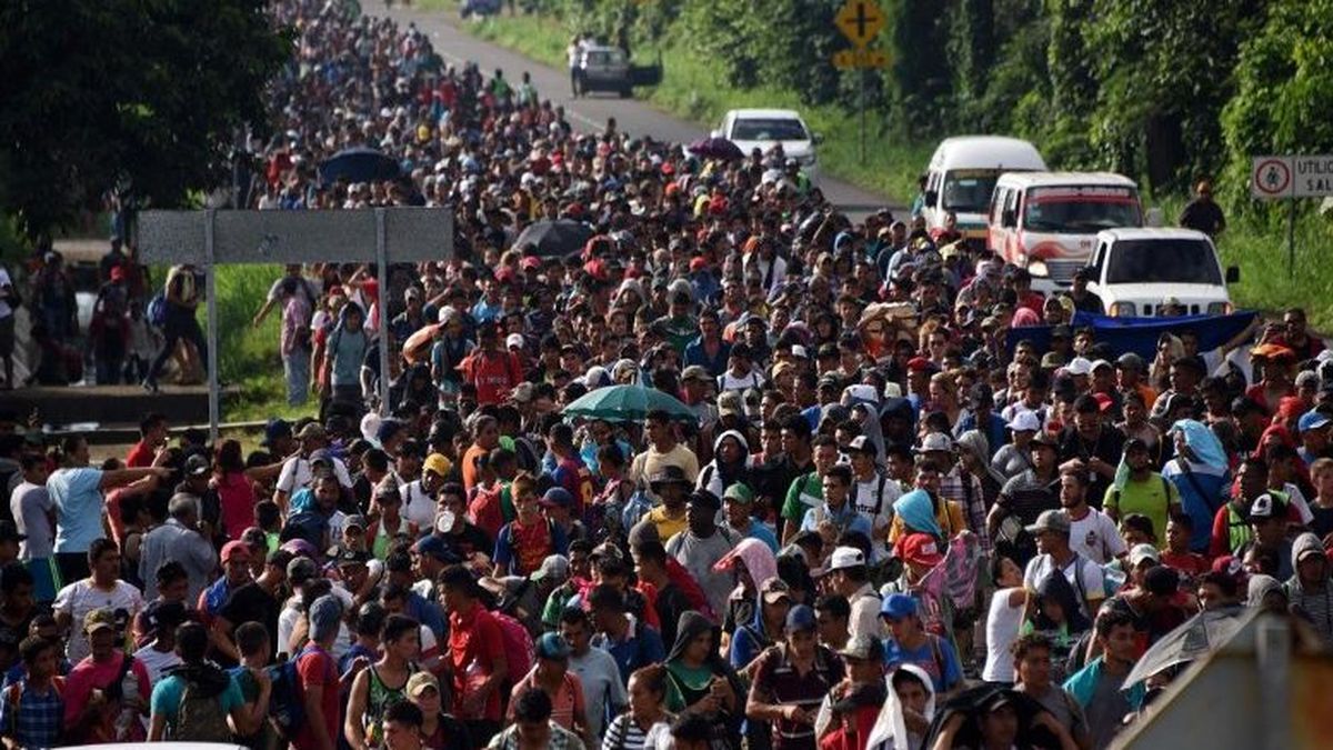 México advierte de la llegada de 20.000 migrantes hondureños