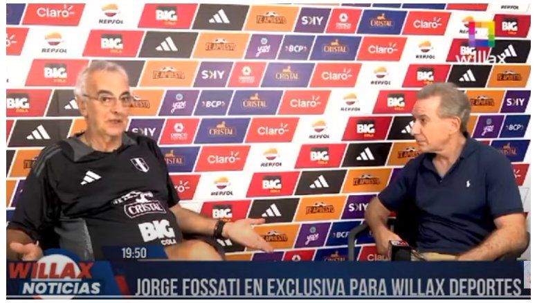 Jorge Fossati le paró el carro a periodista peruano en vivo