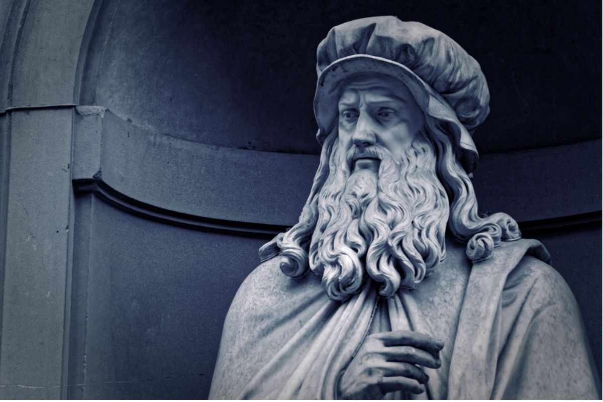 Leonardo Da Vinci fue uno de los grandes genios de la historia.