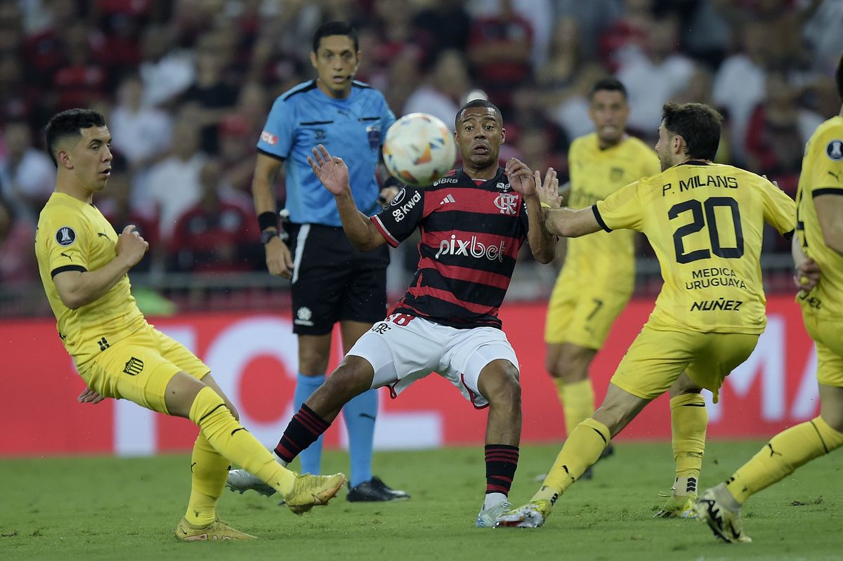 Peñarol ganando en el Maracaná.