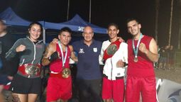 altText(Uruguayos se trajeron seis medallas de Chile en boxeo)}