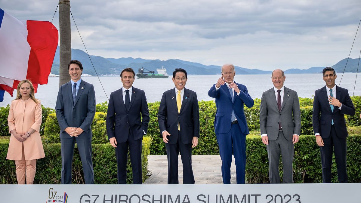 Cumbre del G7: la escena del crimen.