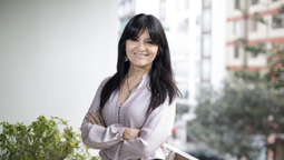 altText(Comisionada Julissa Mantilla llega a Uruguay )}