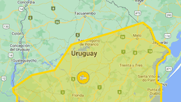 altText(Inumet emite alerta amarilla para gran parte del país)}