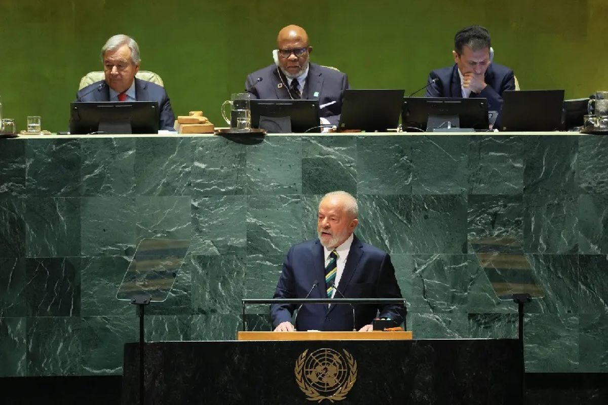Lula Da Silva en la asamblea de la ONU