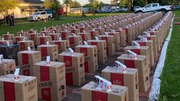 altText(Incautaron en Argentina 100 mil cajillas de cigarrillos de contrabando que venían a Uruguay)}
