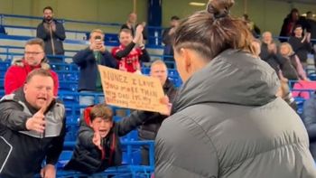 Un crack: Darwin Núñez emocionó a un niño en Londres