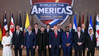 Donald Trump inauguró su Escudo de las Américas con 12 líderes derechistas