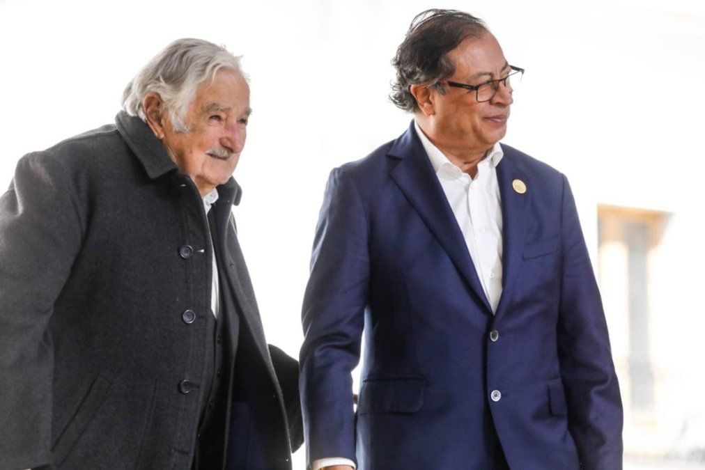 José Mujica y Gustavo Petro.