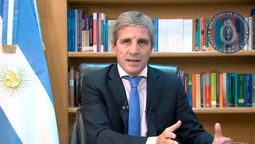 Caputo puso cara de malo y anunció la devaluación.