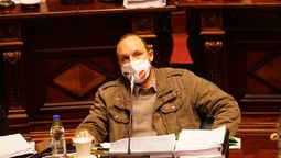 altText(Diputado Sabini molesto porque no se lo dejó intervenir en comisión de educación)}
