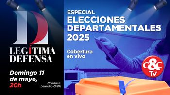 Legítima Defensa Elecciones Departamentales - Domingo 11 de Mayo 2025