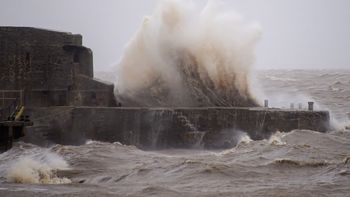 Ciclón extratropical: Inumet emitió un aviso por lluvias y vientos fuertes