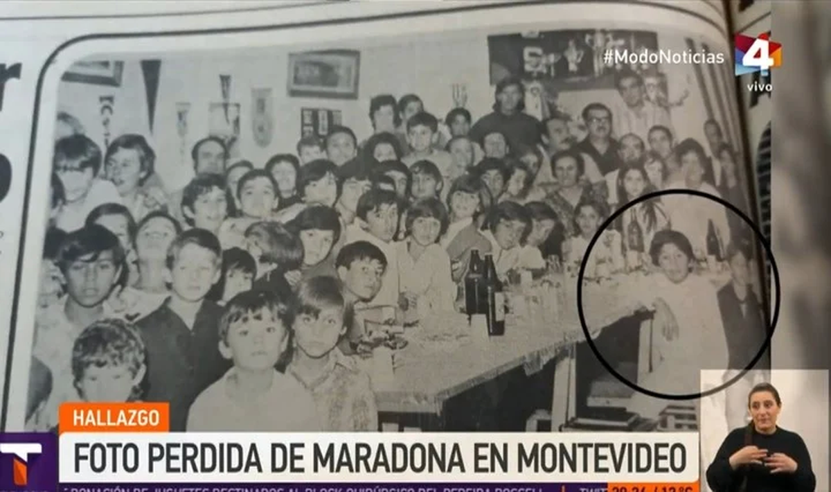 Maradona en Cerrito de la Victoria