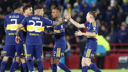 altText(Boca Juniors remontó y goleó a Recoleta por Sudamericana)}