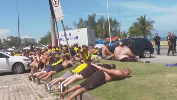 Hinchas de Peñarol vivieron un calvario en Río de Janeiro.