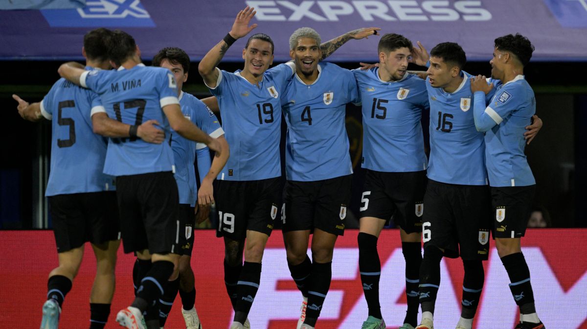 Uruguay tuvo una gran noche y ascendió en la tabla de las Eliminatorias.