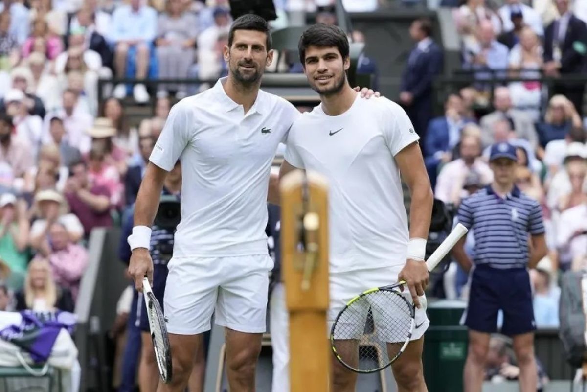 Djokovic vs Alcaraz por las semifinales del ATP Finals.