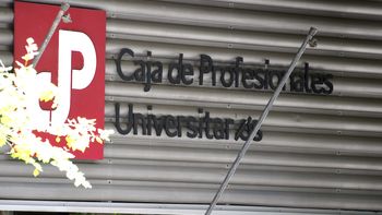 Movilización por crisis de la Caja de Profesionales