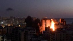 Ataques en la Franja de Gaza.