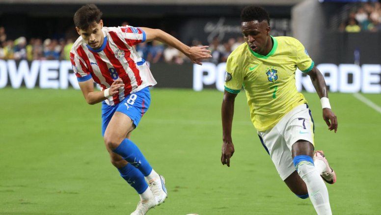 De la mano de Vinicius apareció Brasil y goleó