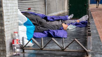 Falleció un hombre que estaba en situación de calle