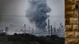 Refinería de combustible de Haifa, la más grande de Israel.