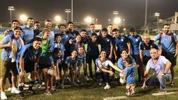 altText(Uruguay le ganó a Catar en el torneo amistoso sub 20)}